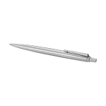 Stylo argenté Parker en inox avec logo, encre bleue Parker Jotter Inox couleur argenté