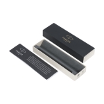 Stylo roller élégant de marque Parker à encre noire Parker Vector couleur noir