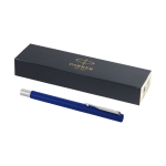 Stylo roller élégant de marque Parker à encre noire Parker Vector couleur bleu