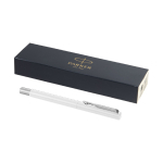 Stylo roller élégant de marque Parker à encre noire Parker Vector couleur blanc