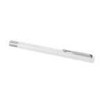 Stylo roller élégant de marque Parker à encre noire Parker Vector couleur blanc troisième vue