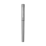 Stylo classique en acier inoxydable à encre noire Waterman Graduate couleur argenté troisième vue