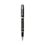 Stylo en acier avec finitions argentées à encre bleue Parker IM Silver couleur noir cinquième vue