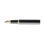Stylo en acier avec finitions argentées à encre bleue Parker IM Silver vue détail 1