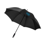 Parapluie au design exclusif avec sac assorti Ø130 Marksman Ellerston couleur noir vue impression sérigraphique