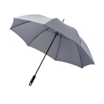 Parapluie au design exclusif avec sac assorti Ø130 Marksman Ellerston couleur gris