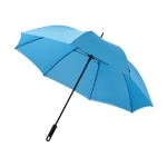 Parapluie au design exclusif avec sac assorti Ø130 Marksman Ellerston couleur bleu ciel deuxième vue frontale