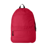 Sac à dos publicitaire de style enfantin de plusieurs couleurs Teens couleur rouge deuxième vue frontale