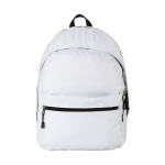 Sac à dos publicitaire de style enfantin de plusieurs couleurs Teens couleur blanc vue frontale
