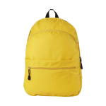 Sac à dos publicitaire de style enfantin de plusieurs couleurs Teens couleur jaune vue frontale