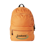 Sac à dos publicitaire de style enfantin de plusieurs couleurs Teens couleur orange deuxième vue impression sérigraphique