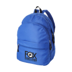 Sac à dos publicitaire de style enfantin de plusieurs couleurs Teens couleur bleu roi vue impression sérigraphique