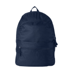 Sac à dos publicitaire de style enfantin de plusieurs couleurs Teens couleur bleu marine vue frontale