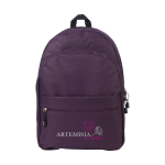 Sac à dos publicitaire de style enfantin de plusieurs couleurs Teens deuxième vue impression sérigraphique
