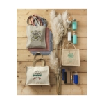 Sac toile de jute personnalisable avec poignées en coton Jute Side couleur naturel image nature morte