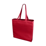 Sac coton coloré à poignées longues 220 g/m2 Cotton Plus Colors couleur rouge deuxième vue frontale