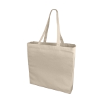 Sac coton coloré à poignées longues 220 g/m2 Cotton Plus Colors couleur naturel deuxième vue frontale