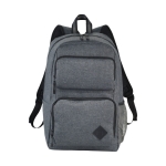 Sac à dos pour PC de 15,6´´ en polyester 600D Business Style couleur gris vue détail 1