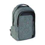 Sas à dos publicitaires avec protection RFID pour PC 15,6´´ SafeGuard couleur gris