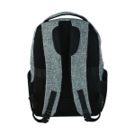 Sas à dos publicitaires avec protection RFID pour PC 15,6´´ SafeGuard couleur gris deuxième vue arrière