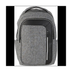 Sas à dos publicitaires avec protection RFID pour PC 15,6´´ SafeGuard couleur gris deuxième vue frontale