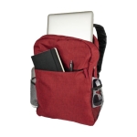 Sacs à dos design pour PC de 15,6´´ en polyester 600D Business Casual couleur rouge deuxième vue arrière
