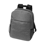 Sacs à dos design pour PC de 15,6´´ en polyester 600D Business Casual couleur gris deuxième vue frontale