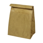 Petit sac isotherme publicitaire au look rétro en papier brun Paper couleur marron
