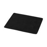 Tapis de souris de bureau personnalisé en mousse souple Basic couleur noir