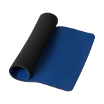 Tapis de souris de bureau personnalisé en mousse souple Basic couleur bleu