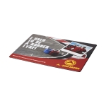 Tapis de souris en pneu recyclé Tapis de souris en pneu recyclé couleur blanc deuxième vue frontale