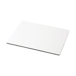 Tapis de souris personnalisé avec base en mousse Publish couleur blanc deuxième vue
