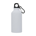 Bouteille publicitaire aluminium finition mate 400ml Matt Cruiser couleur blanc