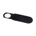 Goodie cache webcam personnalisé avec couvercle coulissant Spyshield couleur noir troisième vue arrière
