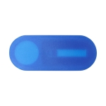 Goodie cache webcam personnalisé avec couvercle coulissant Spyshield couleur bleu roi deuxième vue