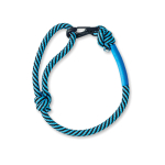Bracelets publicitaires avec forme de cordon et clip Cord Clip couleur bleu ciel