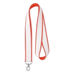 Tour de cou Double Sublim Express 20mm couleur rouge