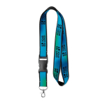 Tour de cou Double Sublim Plus Express 20mm couleur noir vue principale
