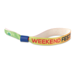 Bracelets sublimés livraison en 6-8 jours 15 mm RPET Sublim Express couleur blanc