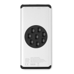 Batterie externe sans fil Fullcharge couleur argenté mat quatrième vue