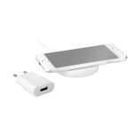 Kit de chargement pour le portable sans fil Set Wireless Charge couleur blanc quatrième vue