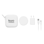 Kit de chargement pour le portable sans fil Set Wireless Charge couleur blanc cinquième vue principale