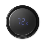 Bouteille isotherme avec thermomètre LED et infuseur 450 ml Touch couleur noir deuxième vue