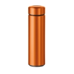 Thermos publicitaire en acier coloré avec infuseur 470 ml Tube couleur orange