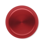 Gourde isotherme personnalisée en acier élégante 500 ml Midlane couleur rouge troisième vue