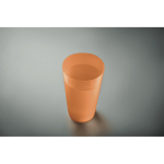 Gobelet personnalisé en plastique avec finition givrée 500ml Concert