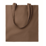 Sac en toile personnalisé pas cher coloré 180 g/m2 EcoColor Superb couleur marron