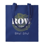Sac en toile personnalisé pas cher coloré 180 g/m2 EcoColor Superb couleur bleu vue principale