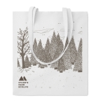 Sac en toile personnalisé pas cher coloré 180 g/m2 EcoColor Superb couleur blanc deuxième vue principale