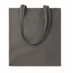 Sac en toile personnalisé pas cher coloré 180 g/m2 EcoColor Superb couleur gris foncé